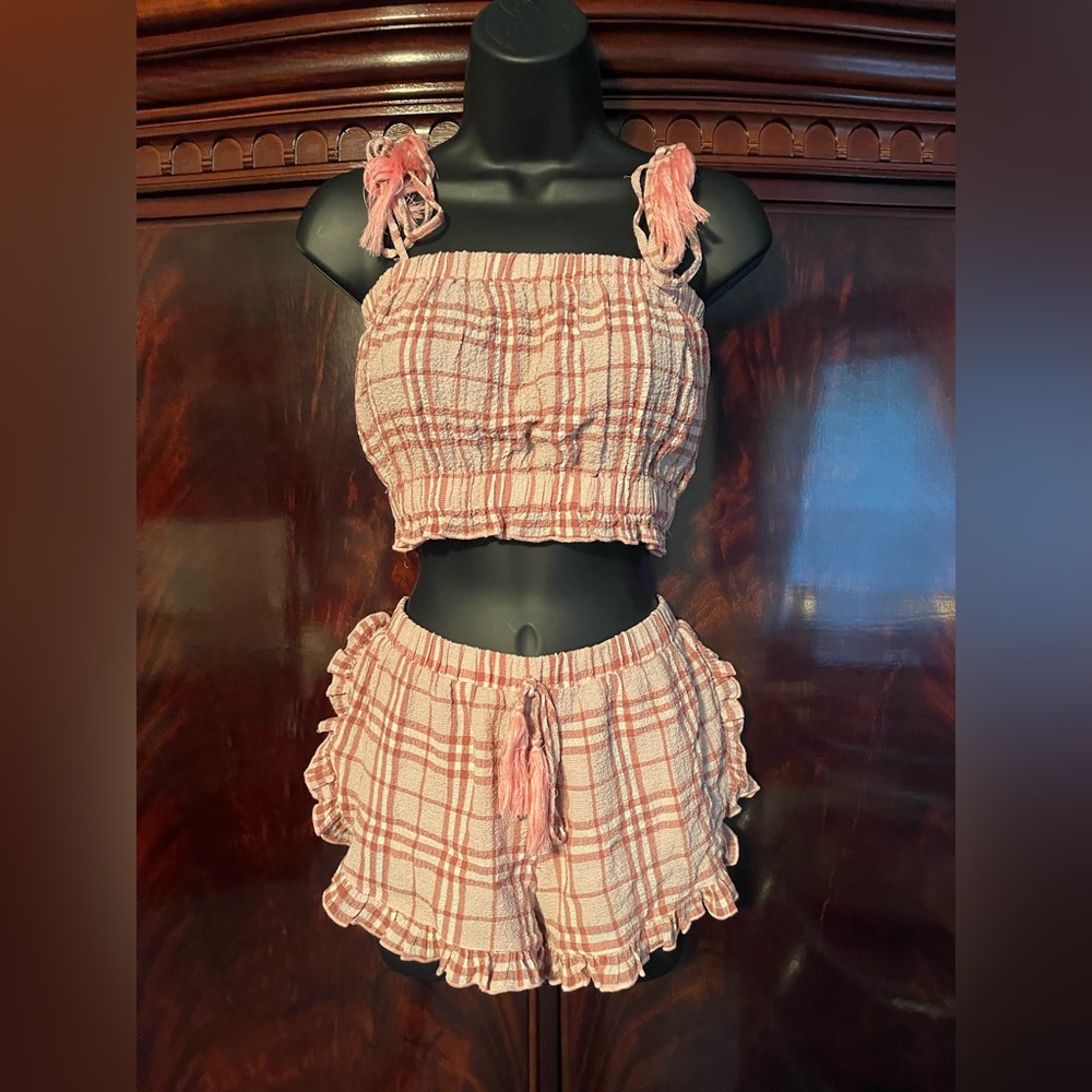 Two piece short set from vanilla sky